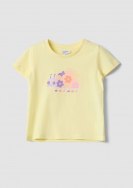 OVS βρεφικό T-shirt με print Regular Fit - 002682140 Κίτρινο