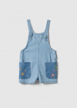OVS βρεφική denim σαλοπέτα Regular Fit - 002576665 Denim Blue