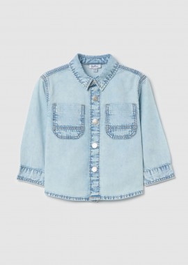 OVS βρεφικό denim πουκάμισο - 002196289 Μπλε
