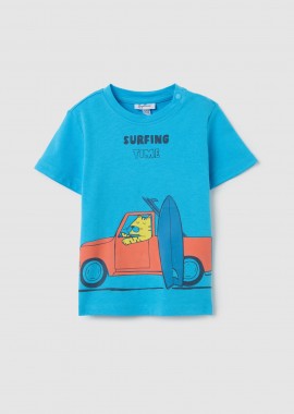 OVS βρεφικό T-shirt με all-over print - 002279875 Μπλε