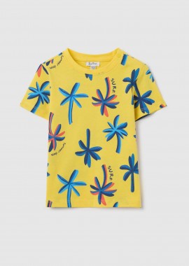 OVS βρεφικό T-shirt με all-over print Regular Fit - 002279850 Κίτρινο