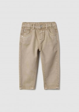 OVS βρεφικό τζιν παντελόνι Regular Fit - 002515441 Μπεζ