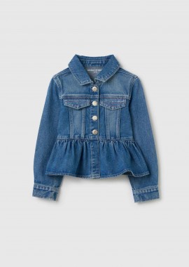 OVS παιδικό denim jacket Regular Fit - 002193382 Μπλε Σκούρο