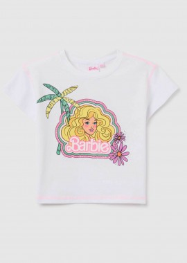 OVS KIDS - OVS παιδική μπλούζα με Barbie print Regular Fit - 002261307 Λευκό