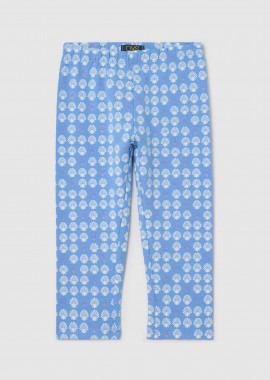 OVS παιδικό κολάν με all-over print cropped - 002304598 Γαλάζιο