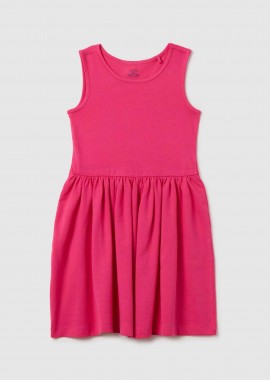 OVS KIDS - OVS παιδικό αμάνικο φόρεμα μονόχρωμο - 002365600 Ροζ