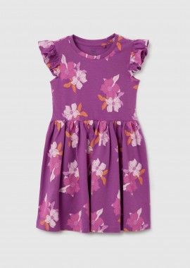 OVS KIDS - OVS παιδικό αμάνικο φόρεμα με floral print - 002365586 Βιολετί
