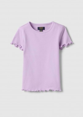 OVS KIDS - OVS παιδικό T-shirt μονόχρωμο Regular Fit - 002575796 Βιολετί