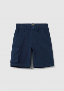 OVS παιδική βερμούδα cargo Regular Fit - 002262569 Μπλε Σκούρο