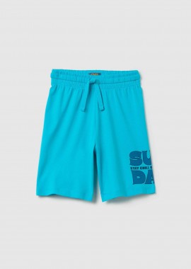 OVS παιδική βερμούδα με print Regular Fit - 002358933 Μπλε