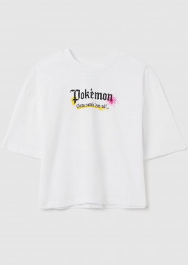 OVS KIDS - OVS παιδικό T-shirt με print Regular Fit - 002194632 Λευκό