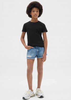 OVS παιδικό denim σορτς Regular Fit - 002272450 Denim Blue