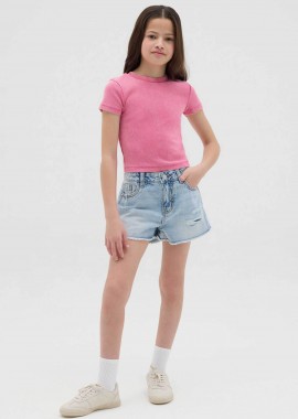 OVS παιδικό denim σορτς Regular Fit - 002272475 Denim Blue