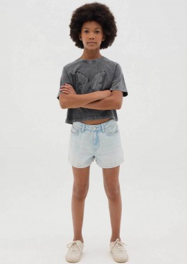 OVS παιδικό denim σορτς Regular Fit - 002272480 Denim Blue