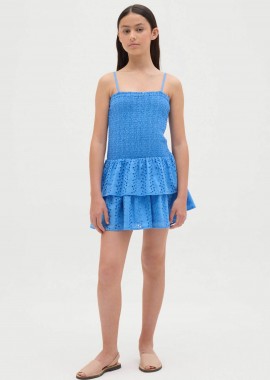 OVS KIDS - OVS παιδικό mini φόρεμα αμάνικο Regular Fit - 002362448 Μπλε