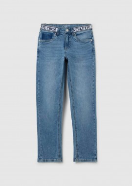 OVS παιδικό τζιν παντελόνι Regular Fit - 002259194 Μπλε Σκούρο
