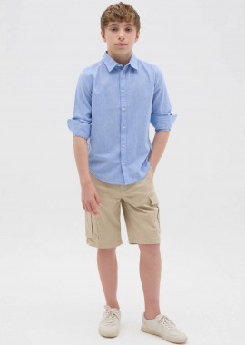 OVS παιδική βερμούδα cargo Regular Fit - 002261846 Μπεζ