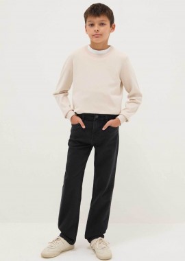 OVS παιδικό τζιν παντελόνι Regular Fit - 002552090 Μαύρο
