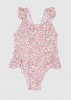 OVS βρεφικό μαγιό ολόσωμο με flower pattern - 002199351 Ροζ