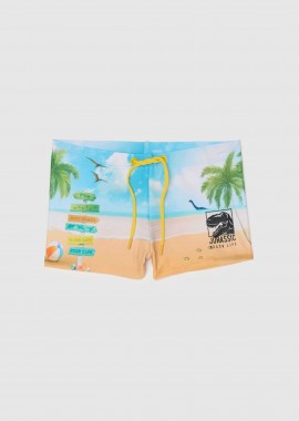 OVS παιδικό μαγιό trunk για αγόρια με all-over print - 002274049 Γαλάζιο