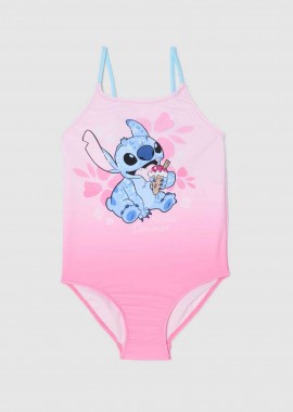 OVS KIDS - OVS παιδικό μαγιό ολόσωμο με Lilo & Stitch print - 002616968 Ροζ