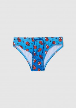 OVS παιδικό μαγιό σλιπ με Spider-Man print - 002667320 Γαλάζιο