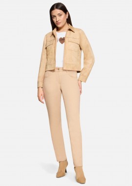 BETTY BARCLAY - Betty Barclay γυναικείο τζιν παντελόνι Slim Fit - 6218/2031 Μπεζ