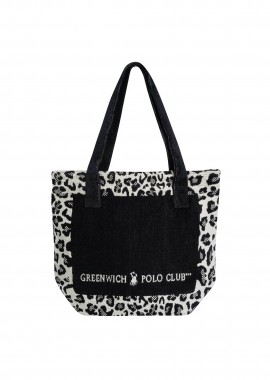 GREENWICH POLO CLUB - Greenwich Polo Club γυναικεία τσάντα θαλάσσης με λογότυπο