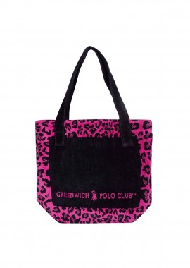 GREENWICH POLO CLUB - Greenwich Polo Club γυναικεία τσάντα θαλάσσης με λογότυπο