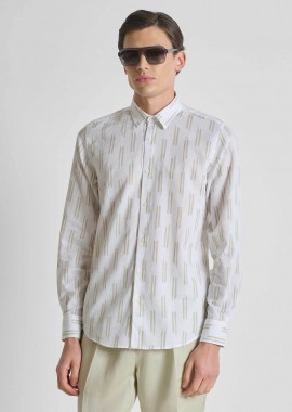ANTONY MORATO - Antony Morato ανδρικό πουκάμισο με print Regular Fit