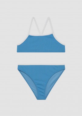 Minerva σετ παιδικό μαγιό ribbed bralette 