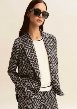 EMME - Emme by Marella γυναικείο σακάκι με all-over print