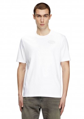 DIESEL - Diesel ανδρικό T-shirt Regular Fit ''T-Madjust-R2'' - S25A164320SKAF Λευκό