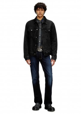 DIESEL - Diesel ανδρικό τζιν παντελόνι πεντάτσεπο Regular Fit