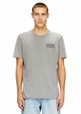 DIESEL - Diesel ανδρικό T-shirt με λογότυπο Regular Fit