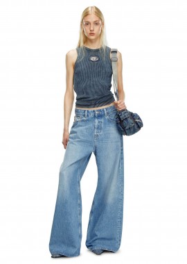 DIESEL - Diesel γυναικείο τζιν παντελόνι πεντάτσεπο Relaxed Fit