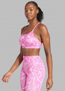 ADIDAS - Adidas γυναικείο αθλητικό μπουστάκι με all-over print