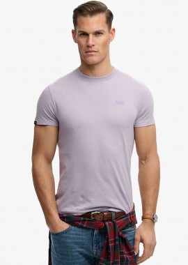 SUPERDRY & CO - Superdry ανδρικό T-shirt με κεντημένο λογότυπο Slim Fit
