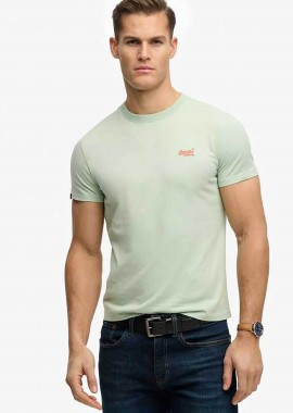 SUPERDRY & CO - Superdry ανδρικό T-shirt με κεντημένο λογότυπο Slim Fit