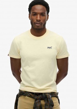 SUPERDRY & CO - Superdry ανδρικό T-shirt με κεντημένο λογότυπο Slim Fit