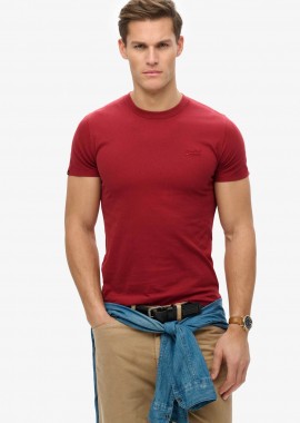 Superdry ανδρικό T-shirt με κεντημένο λογότυπο Slim Fit 