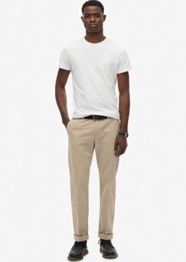 SUPERDRY & CO - Superdry ανδρικό παντελόνι chino Straight Fit