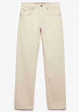 SUPERDRY & CO - Superdry ανδρικό τζιν παντελόνι πεντάτσεπο Slim Straight Fit