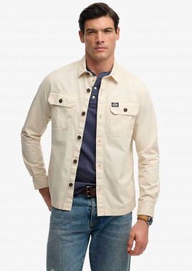 Superdry ανδρικό overshirt με τσέπες Relaxed Fit 