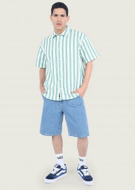 VANS - Vans ανδρική denim βερμούδα πεντάτσεπη Loose Fit