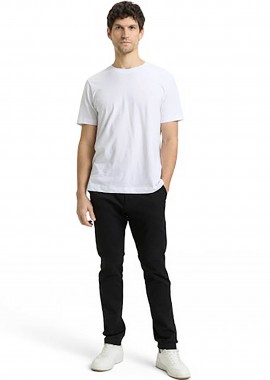 TOM TAILOR - Tom Tailor ανδρικό παντελόνι chino Slim Fit - 1050738 Μαύρο