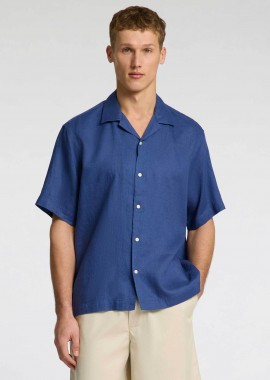 SELECTED - Selected ανδρικό λινό πουκάμισο Relaxed Fit - 16096908