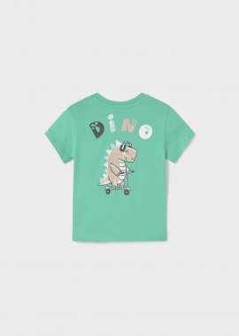 Mayoral παιδικό T-shirt με print - 1062-S25 Βεραμάν