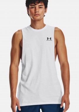 UNDER ARMOUR - Under Armour ανδρική αμάνικη μπλούζα με λογότυπο Loose Fit