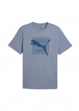 Puma ανδρικό T-shirt με λογότυπο Regular Fit 